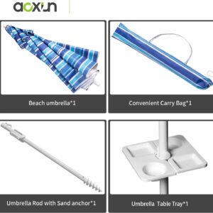 Aoxun 7ft Heavy Duty Beach Umbrella Review