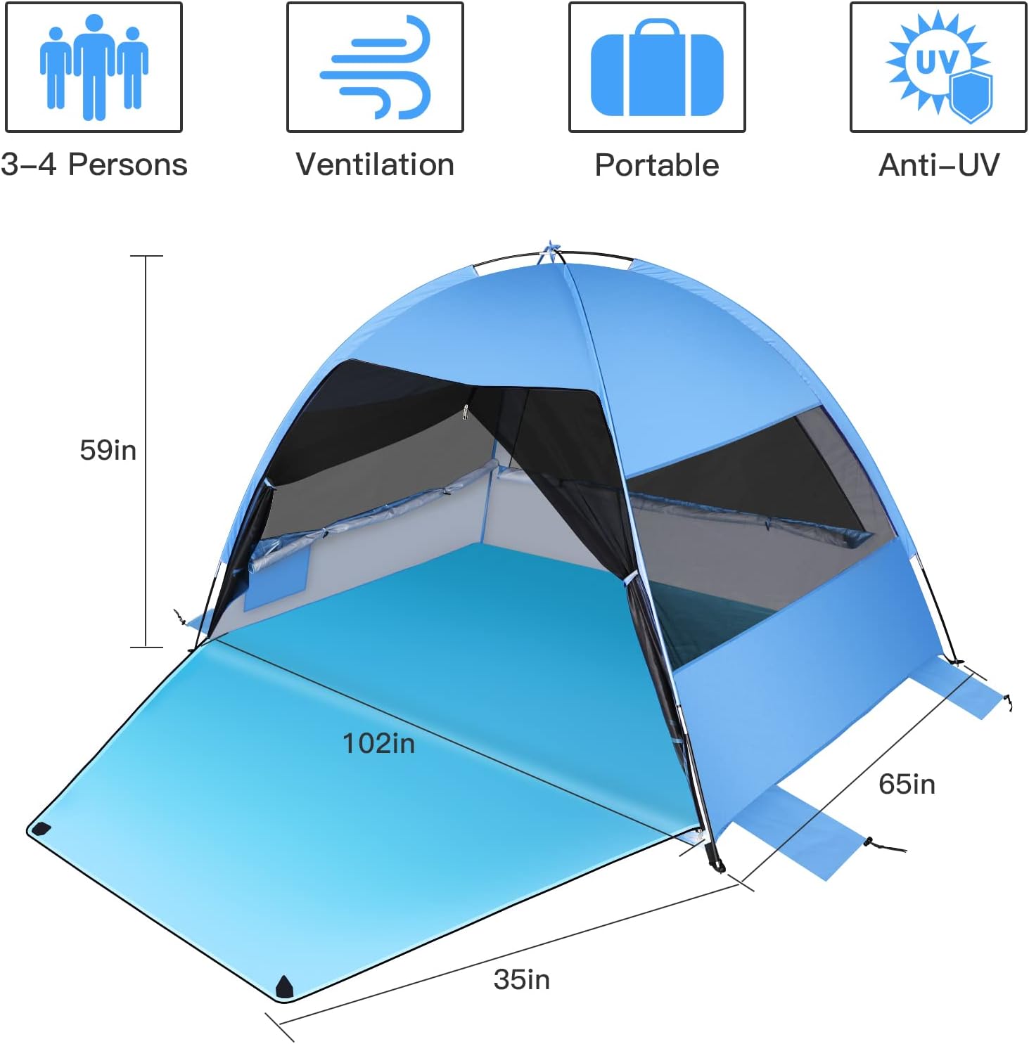 Large Beach Tent Review