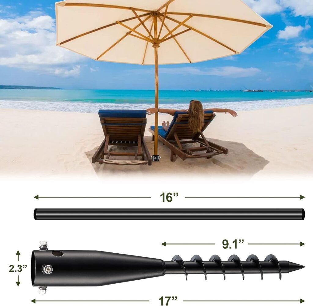 Lcokeiy Beach Umbrella Sand Anchor Review